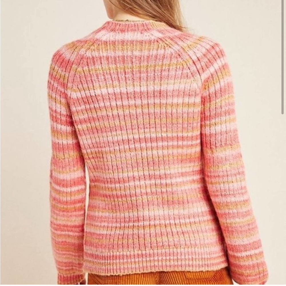 ✨ Anthropologie Drea Space-Dyed Sweater Sz S - Picture 5 of 7